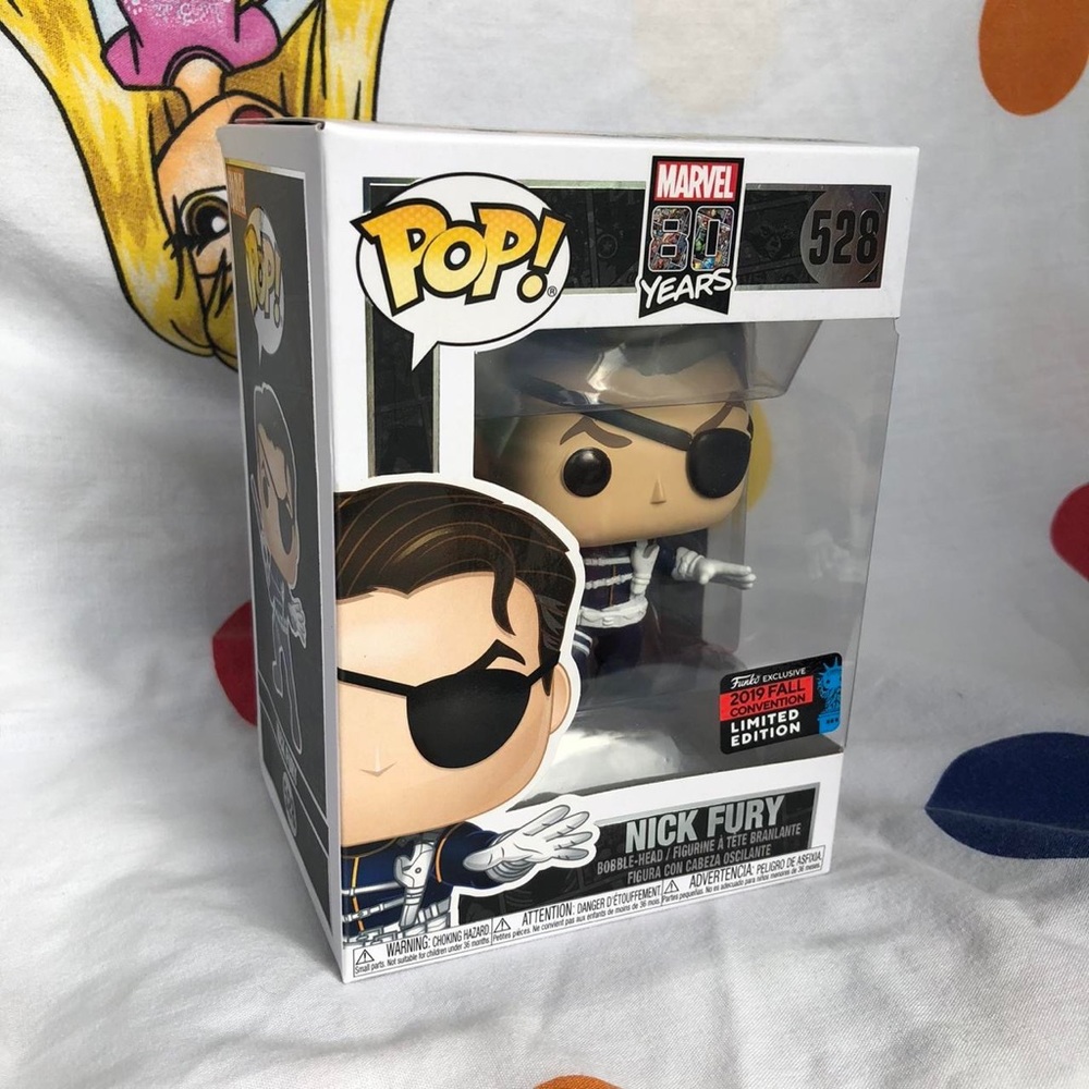 nick fury #528 marvel funko pop!